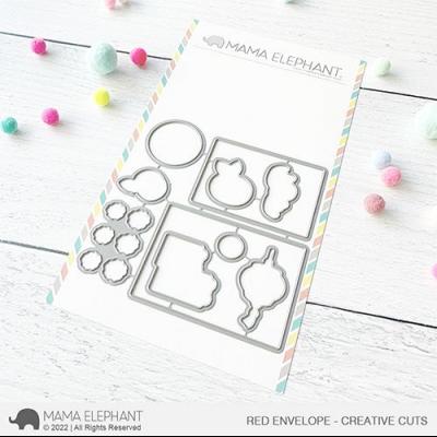 Mama Elephant Creative Cuts - Red Envelope